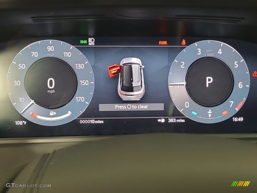2024 Land Rover Range Rover Velar Dynamic SE Gauges Photo #146345293