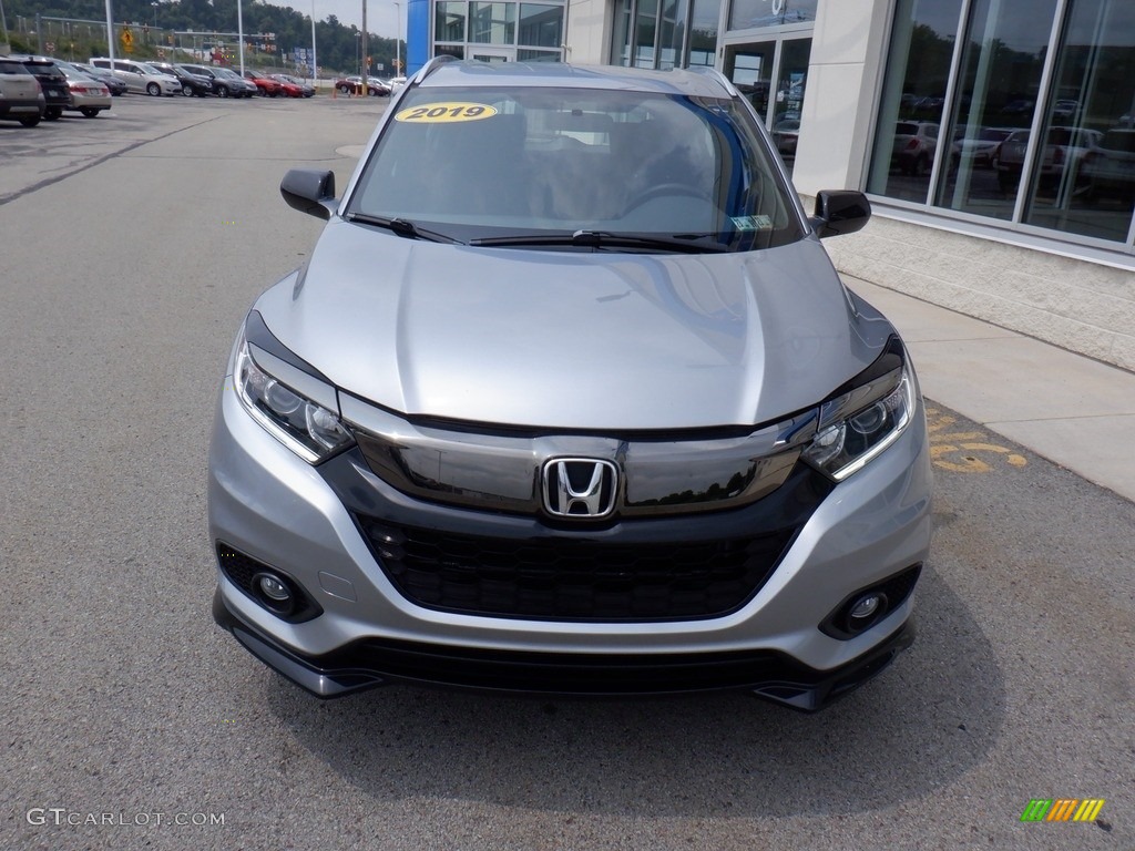 2019 HR-V Sport AWD - Lunar Silver Metallic / Black photo #4