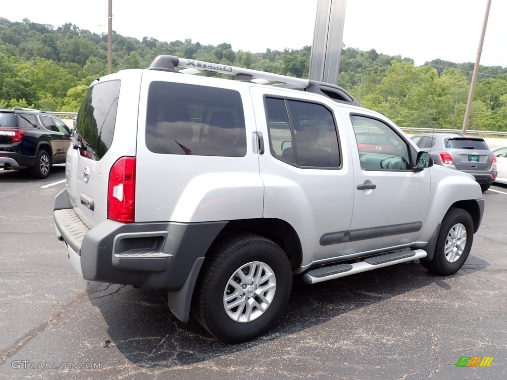 Brilliant Silver 2014 Nissan Xterra S 4x4 Exterior Photo #146345473