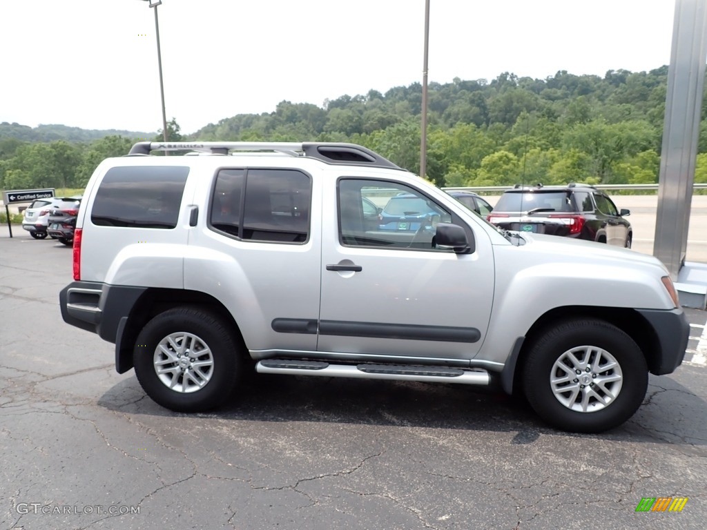 Brilliant Silver 2014 Nissan Xterra S 4x4 Exterior Photo #146345491