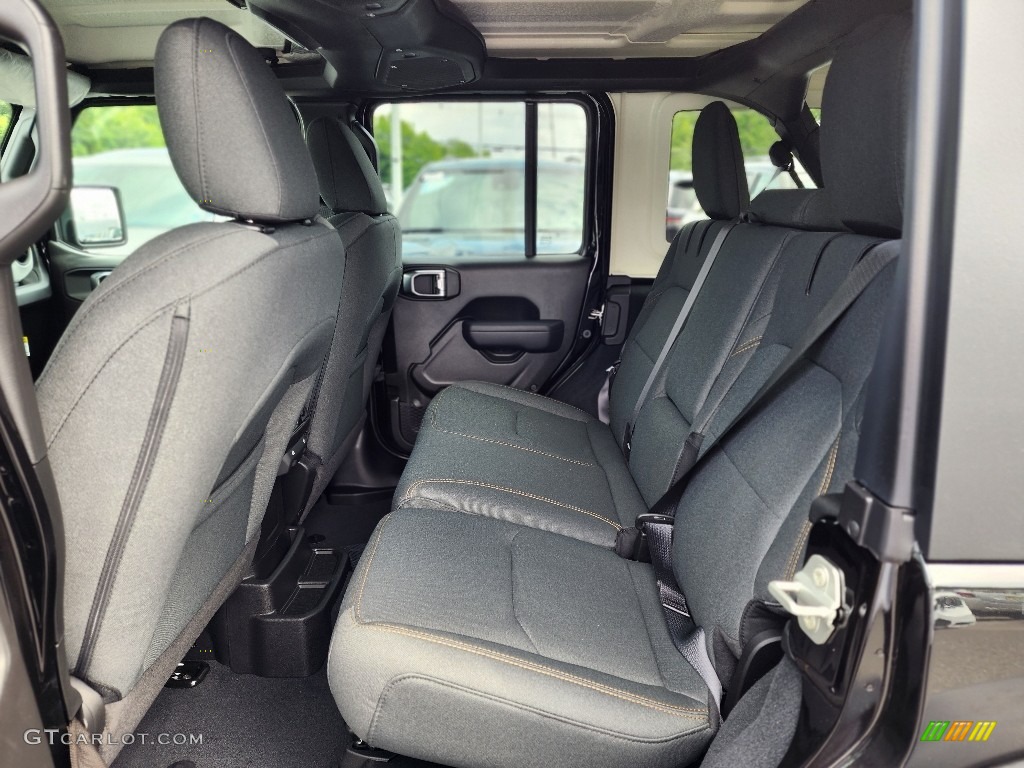 2024 Jeep Wrangler 4-Door Willys 4xe Hybrid Rear Seat Photo #146345773