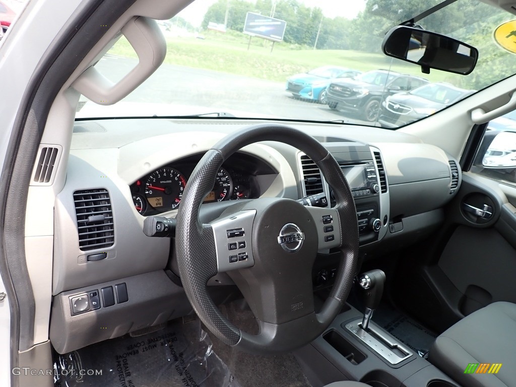 2014 Nissan Xterra S 4x4 Gray Steering Wheel Photo #146345827