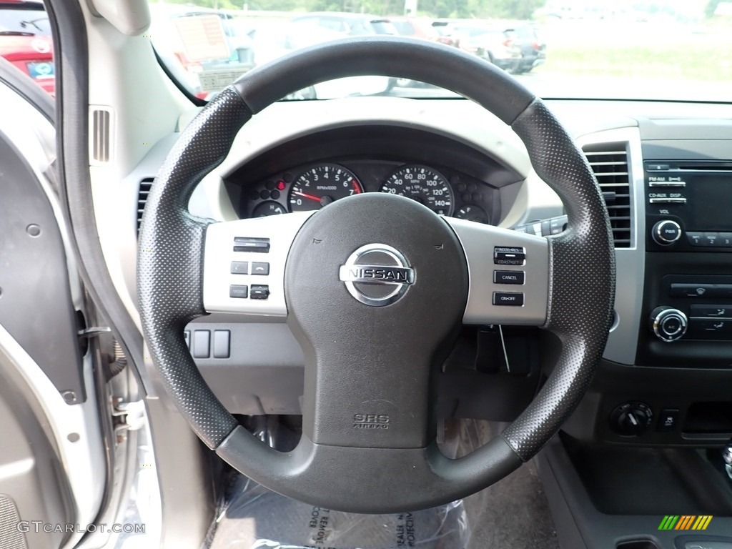 2014 Nissan Xterra S 4x4 Gray Steering Wheel Photo #146345971