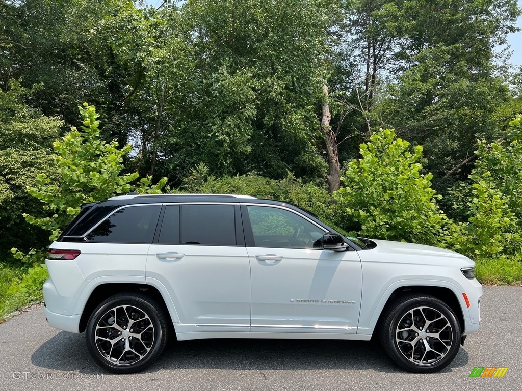 Bright White 2023 Jeep Grand Cherokee Summit Reserve 4WD Exterior Photo #146346385