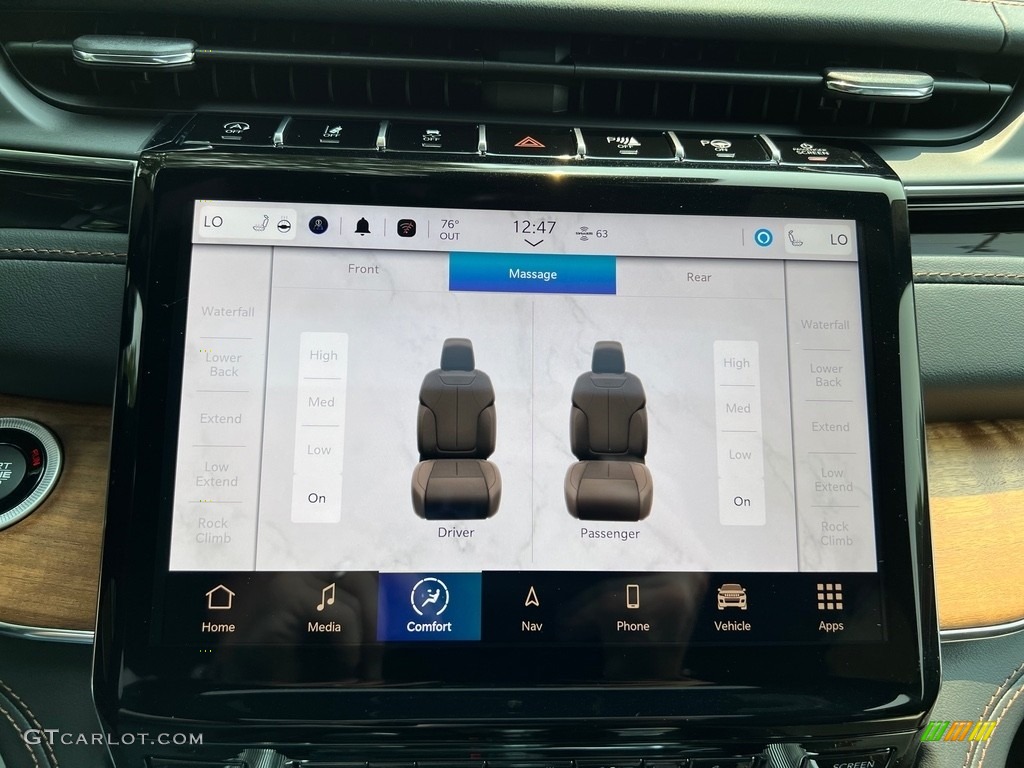 2023 Jeep Grand Cherokee Summit Reserve 4WD Controls Photo #146347021
