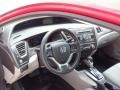 Gray 2013 Honda Civic EX Coupe Dashboard