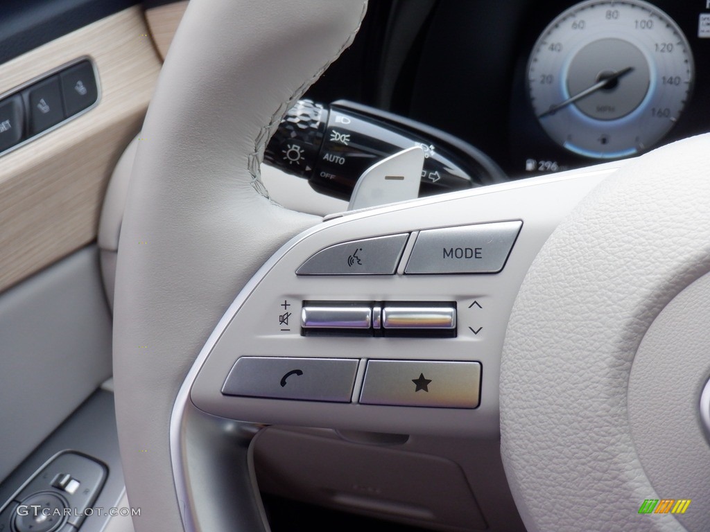 2023 Hyundai Palisade Limited AWD Navy/Beige Steering Wheel Photo #146347969