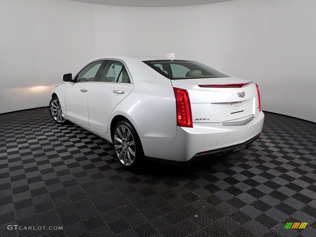 2015 ATS 2.0T Luxury AWD Sedan - Crystal White Tricoat / Light Neutral/Medium Cashmere photo #7