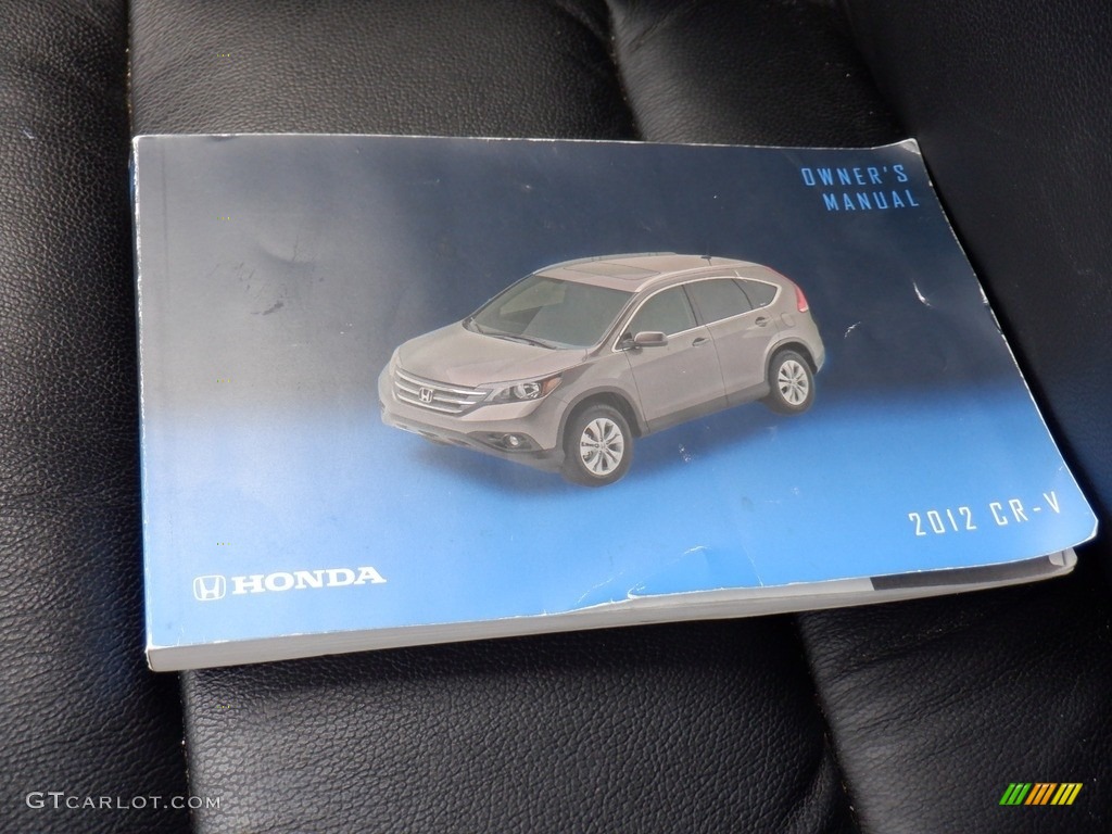 2012 CR-V EX-L 4WD - Alabaster Silver Metallic / Black photo #31