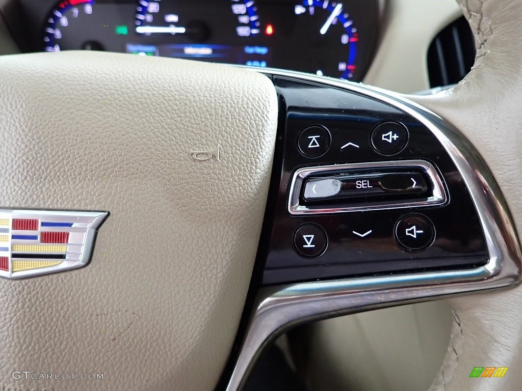 2015 ATS 2.0T Luxury AWD Sedan - Crystal White Tricoat / Light Neutral/Medium Cashmere photo #17