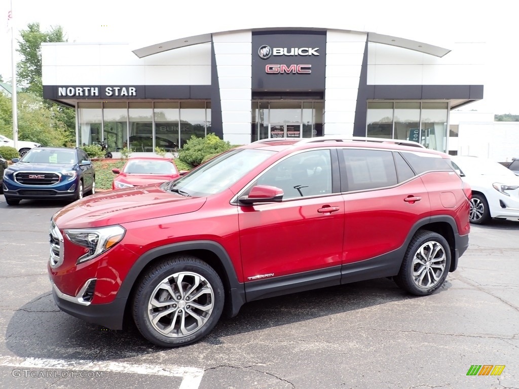 2020 Terrain SLT AWD - Red Quartz Tintcoat / Jet Black photo #1