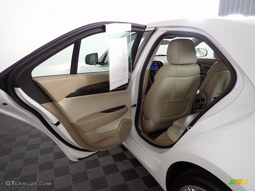 2015 ATS 2.0T Luxury AWD Sedan - Crystal White Tricoat / Light Neutral/Medium Cashmere photo #22