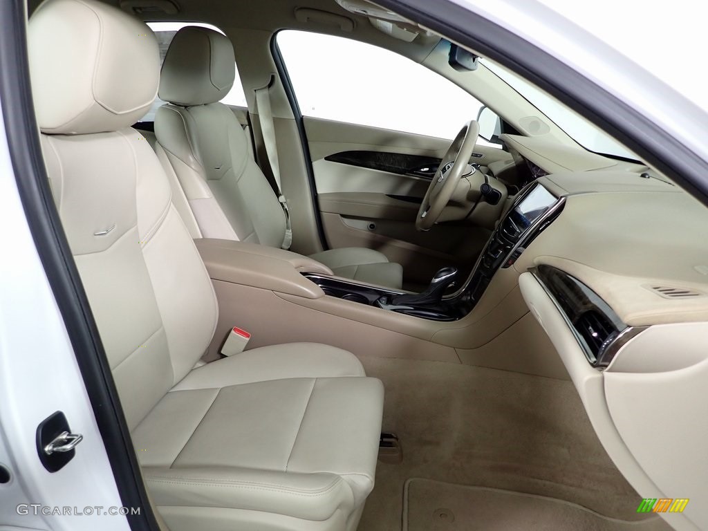 2015 ATS 2.0T Luxury AWD Sedan - Crystal White Tricoat / Light Neutral/Medium Cashmere photo #26