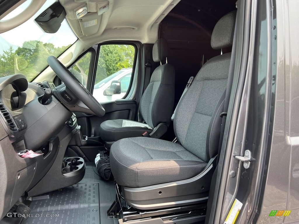 Black Interior 2023 Ram ProMaster 2500 High Roof Cargo Van Photo #146348536