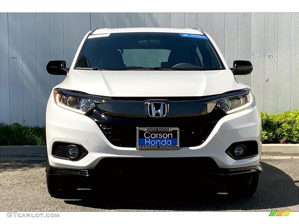 2020 HR-V Sport - Platinum White Pearl / Black photo #2
