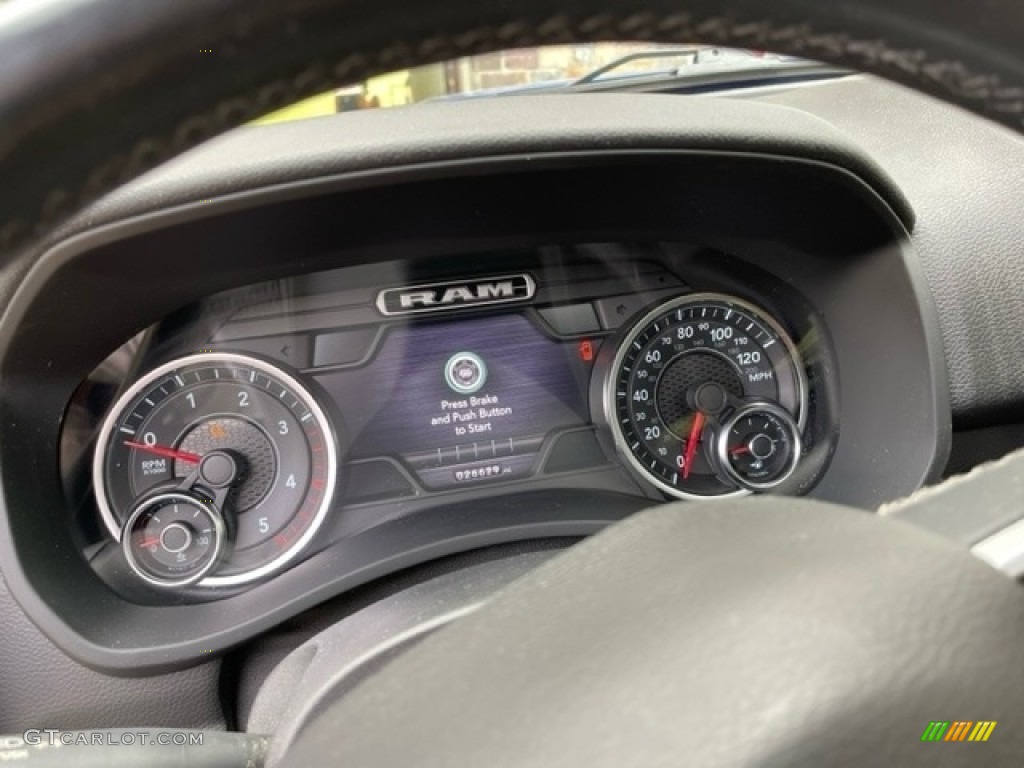 2019 Ram 3500 Big Horn Mega Cab 4x4 Gauges Photo #146348821