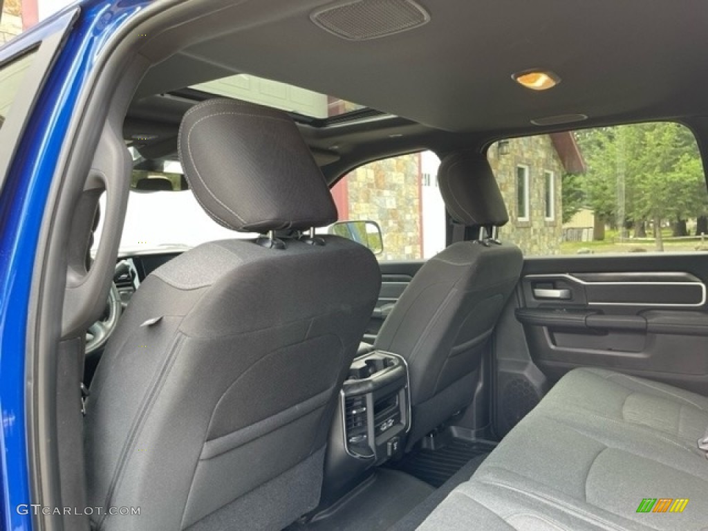 2019 3500 Big Horn Mega Cab 4x4 - Blue Streak Pearl / Black/Diesel Gray photo #10