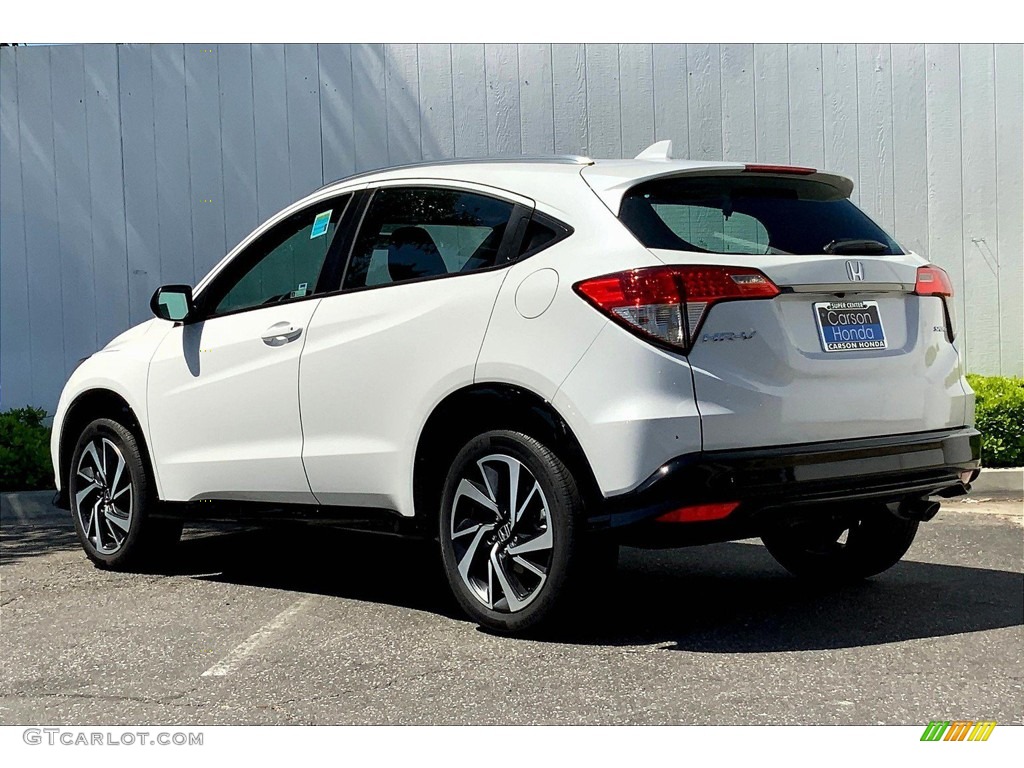 2020 HR-V Sport - Platinum White Pearl / Black photo #10