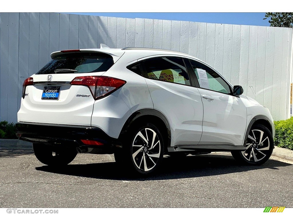 2020 HR-V Sport - Platinum White Pearl / Black photo #13