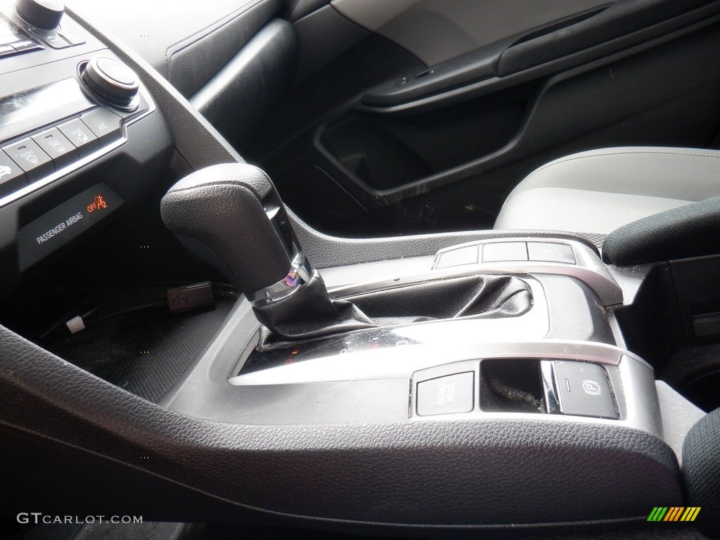 2020 Civic LX Sedan - Cosmic Blue Metallic / Gray photo #13