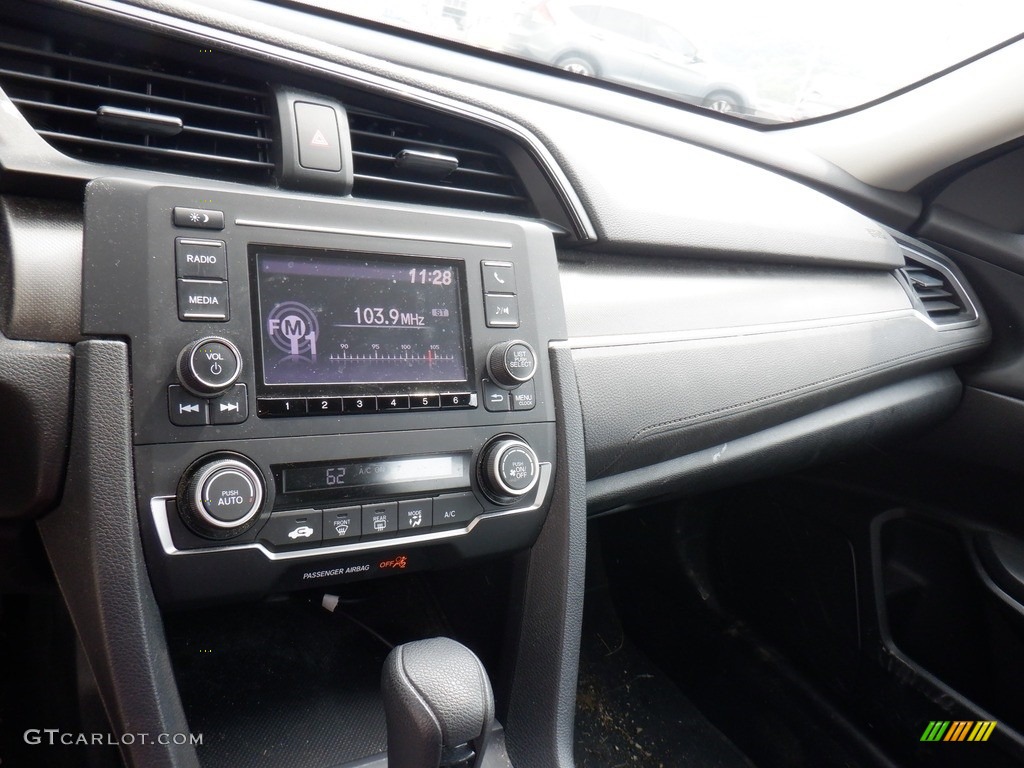 2020 Civic LX Sedan - Cosmic Blue Metallic / Gray photo #14