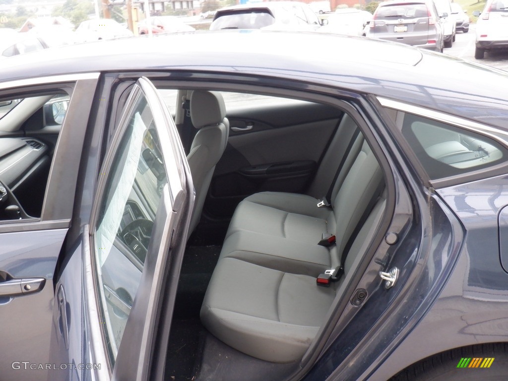 2020 Civic LX Sedan - Cosmic Blue Metallic / Gray photo #22