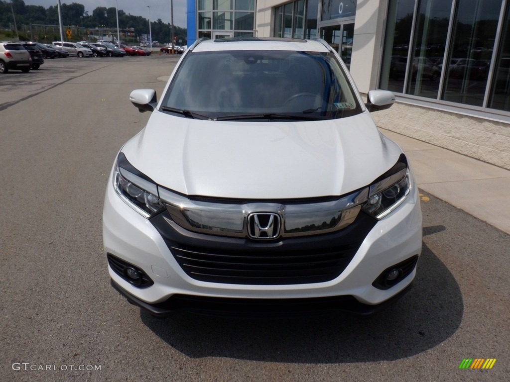 2020 HR-V EX AWD - Platinum White Pearl / Black photo #3