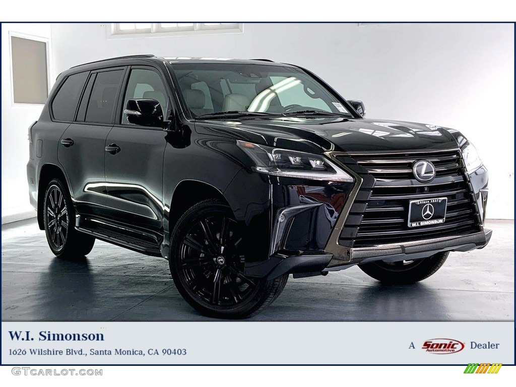 2019 LX 570 - Black Onyx / Parchment photo #1