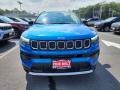 2023 Laser Blue Pearl Jeep Compass Limited 4x4  photo #2