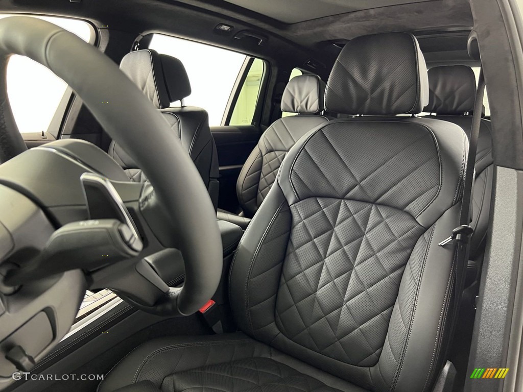 Black Interior 2024 BMW X7 xDrive40i Photo #146350069