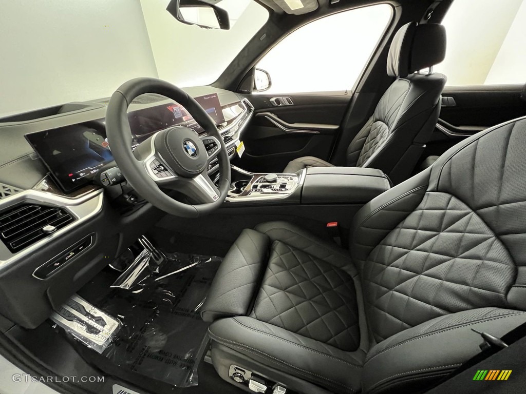 Black Interior 2024 BMW X7 xDrive40i Photo #146350201