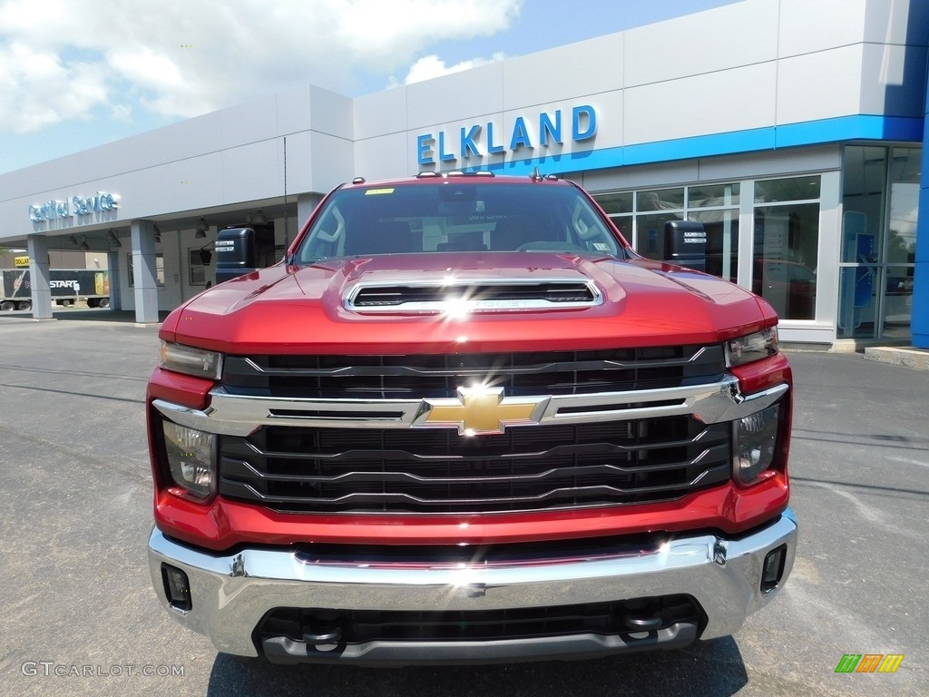 2024 Silverado 2500HD LT Crew Cab 4x4 - Radiant Red Tintcoat / Jet Black photo #3