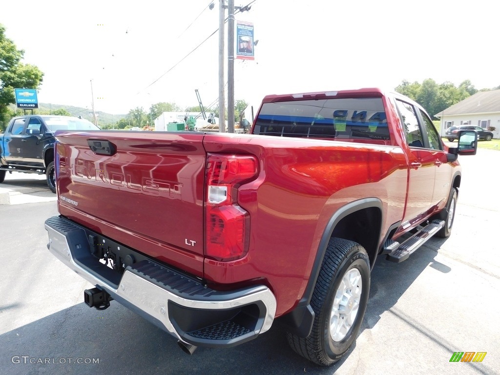 2024 Silverado 2500HD LT Crew Cab 4x4 - Radiant Red Tintcoat / Jet Black photo #9