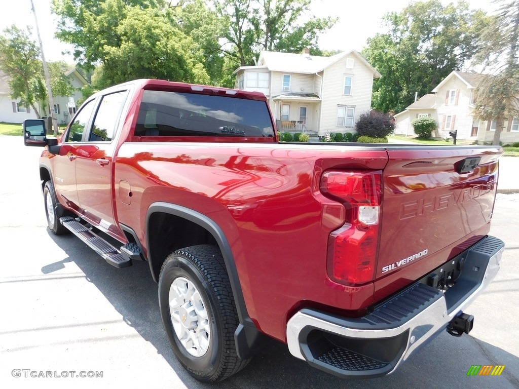 2024 Silverado 2500HD LT Crew Cab 4x4 - Radiant Red Tintcoat / Jet Black photo #11