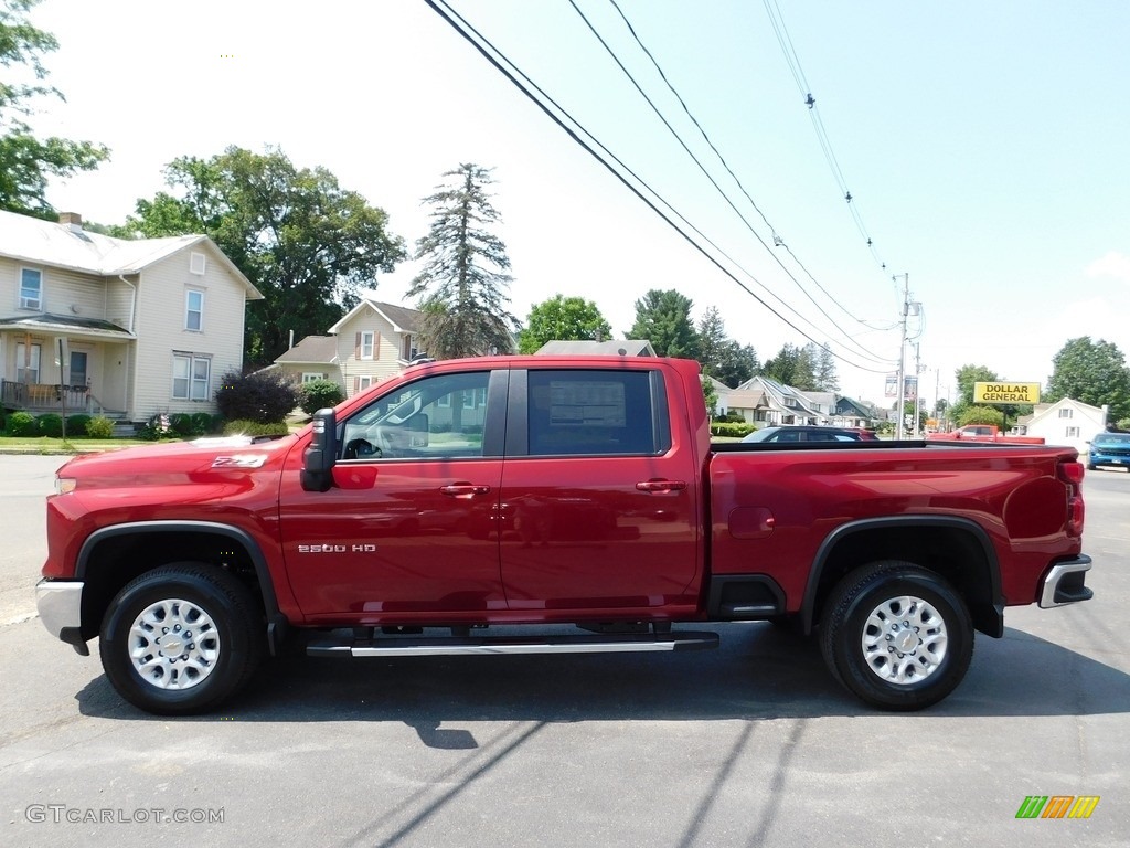 Radiant Red Tintcoat 2024 Chevrolet Silverado 2500HD LT Crew Cab 4x4 Exterior Photo #146350468