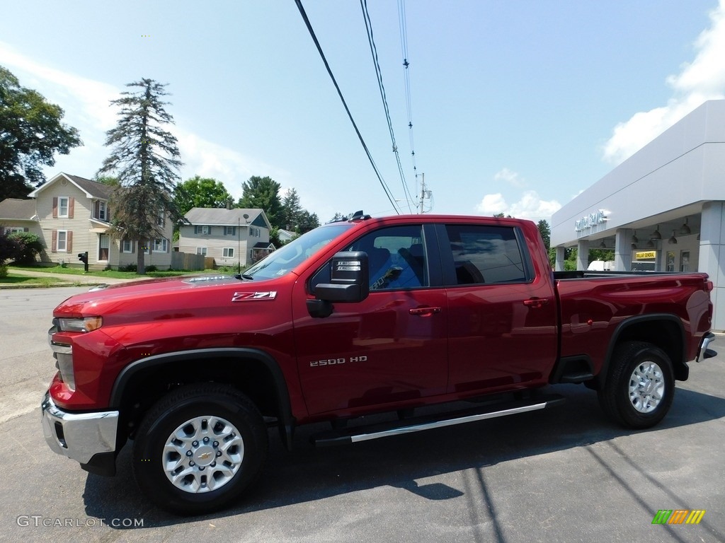 2024 Silverado 2500HD LT Crew Cab 4x4 - Radiant Red Tintcoat / Jet Black photo #13