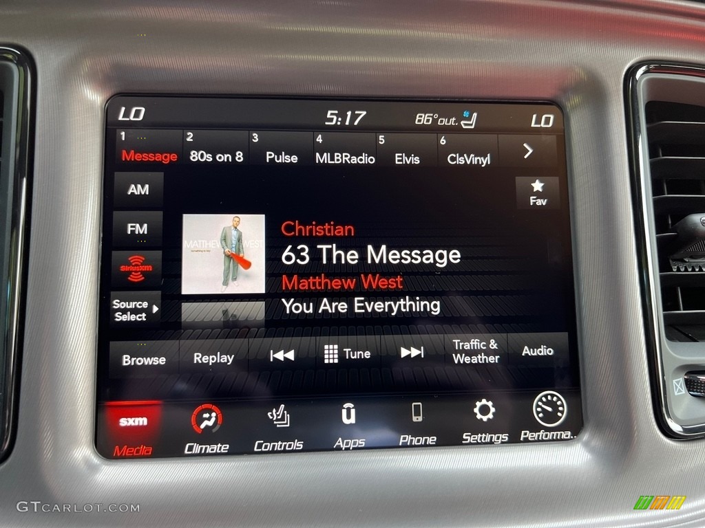 2023 Dodge Challenger R/T Scat Pack Plus Audio System Photos