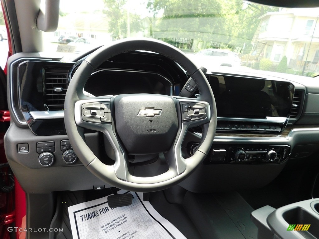 2024 Chevrolet Silverado 2500HD LT Crew Cab 4x4 Jet Black Dashboard Photo #146350651