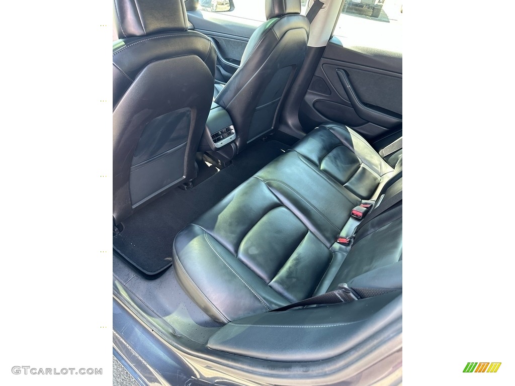 2020 Model 3 Long Range - Midnight Silver Metallic / Black photo #15