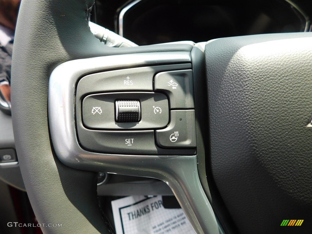 2024 Chevrolet Silverado 2500HD LT Crew Cab 4x4 Jet Black Steering Wheel Photo #146350711