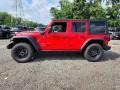 Firecracker Red 2024 Jeep Wrangler 4-Door Willys 4xe Hybrid Exterior