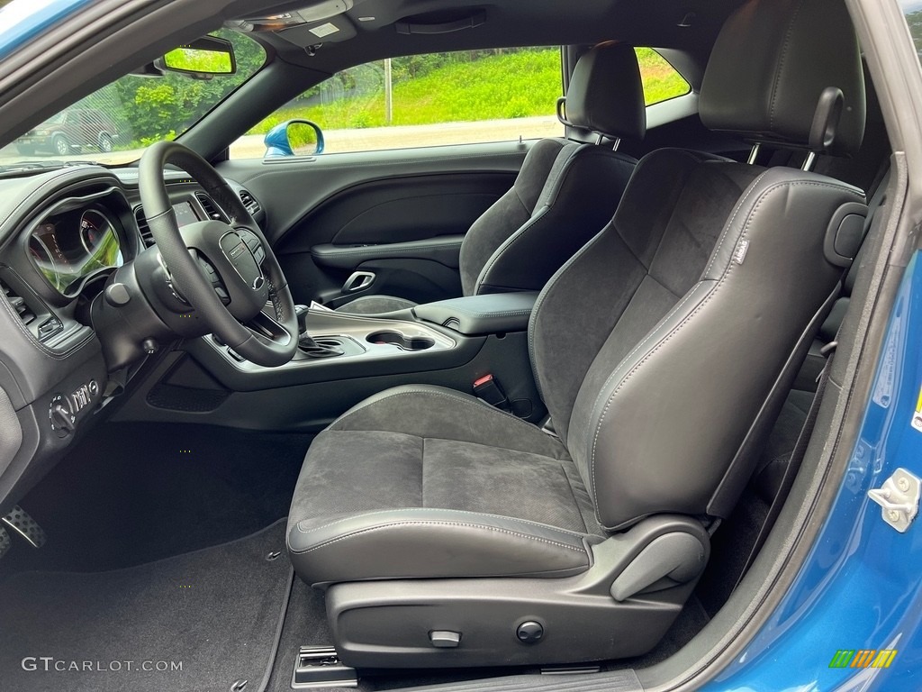 Black Interior 2023 Dodge Challenger R/T Plus Photo #146350882
