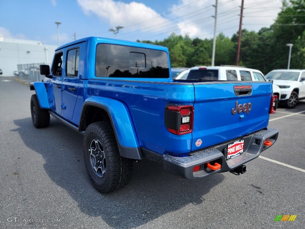 2023 Gladiator Mojave 4x4 - Hydro Blue Pearl / Black photo #4