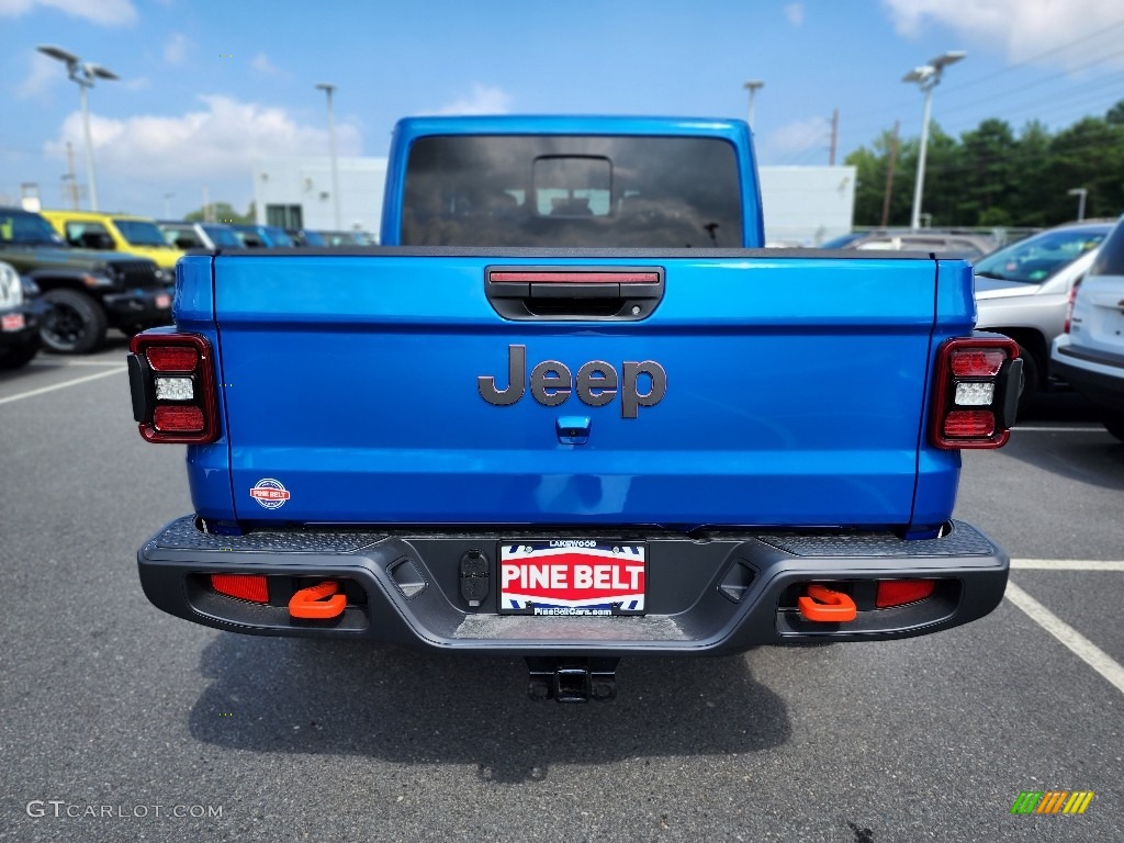 2023 Gladiator Mojave 4x4 - Hydro Blue Pearl / Black photo #5