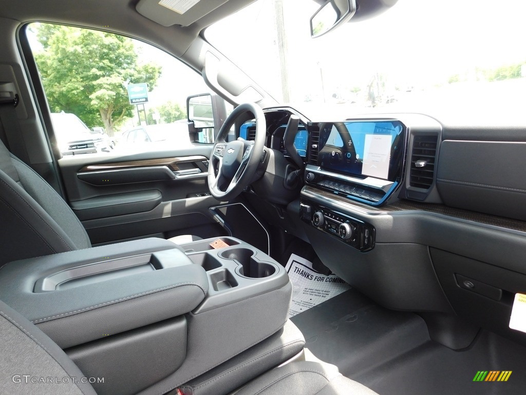 Jet Black Interior 2024 Chevrolet Silverado 2500HD LT Crew Cab 4x4 Photo #146351191