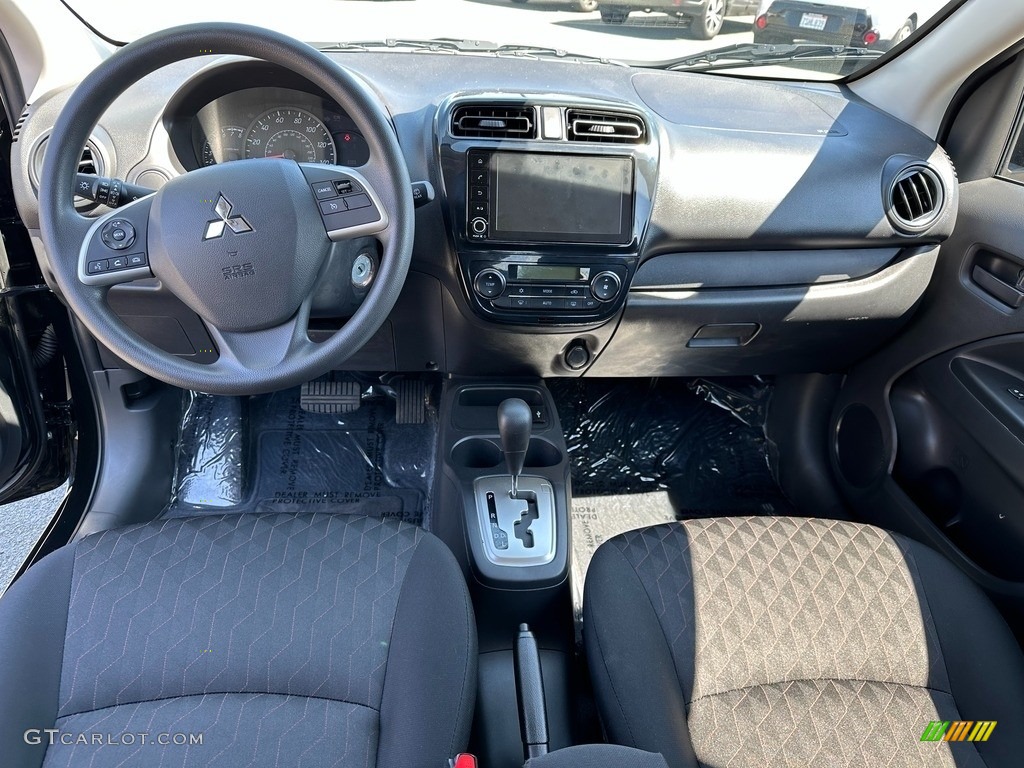 Black Interior 2023 Mitsubishi Mirage ES Photo #146351221