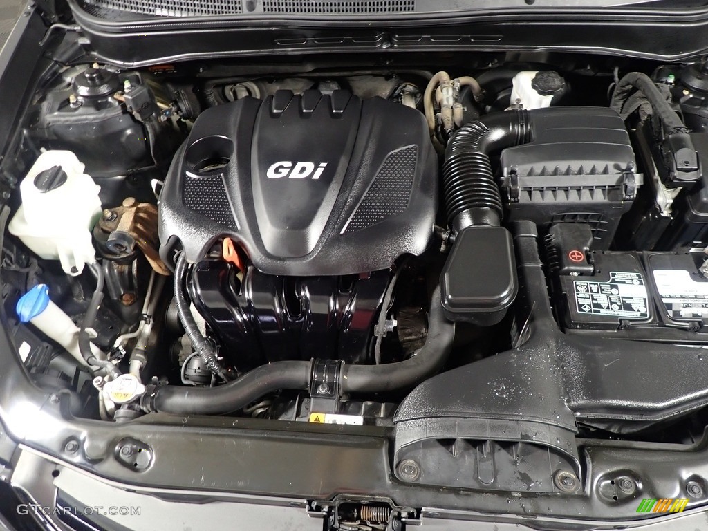 2014 Sonata GLS - Phantom Black Metallic / Gray photo #5