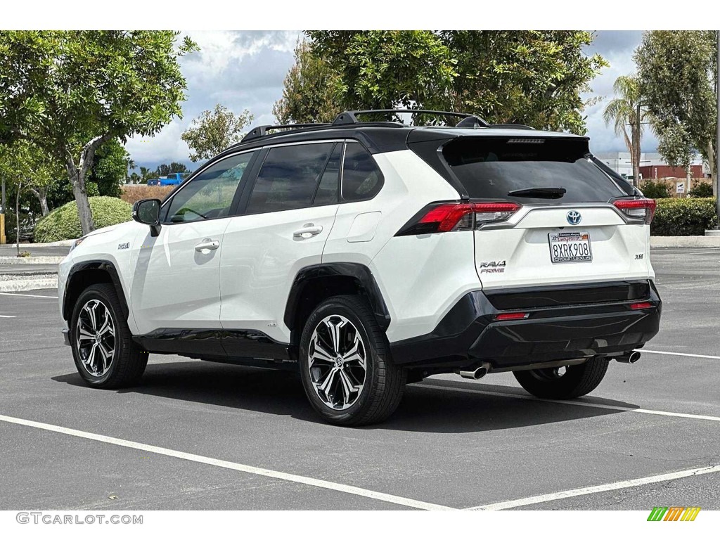 2021 RAV4 Prime XSE AWD Plug-In Hybrid - Super White / Black photo #6
