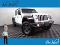 2020 Bright White Jeep Gladiator Rubicon 4x4  photo #1