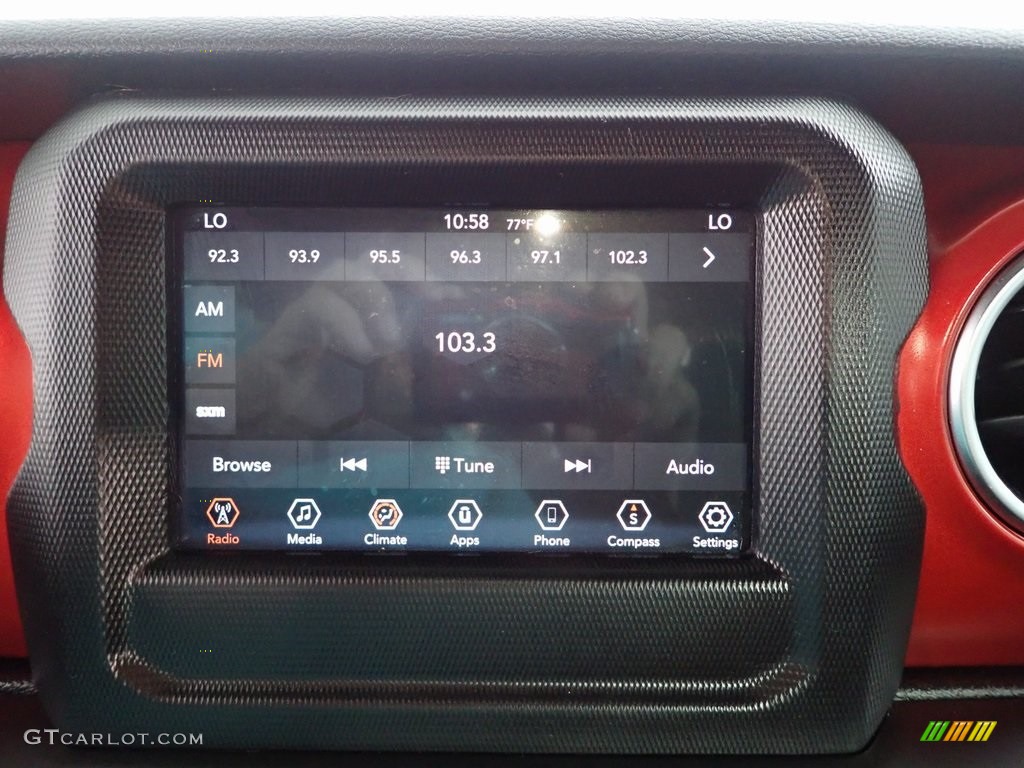 2020 Gladiator Rubicon 4x4 - Bright White / Black photo #2